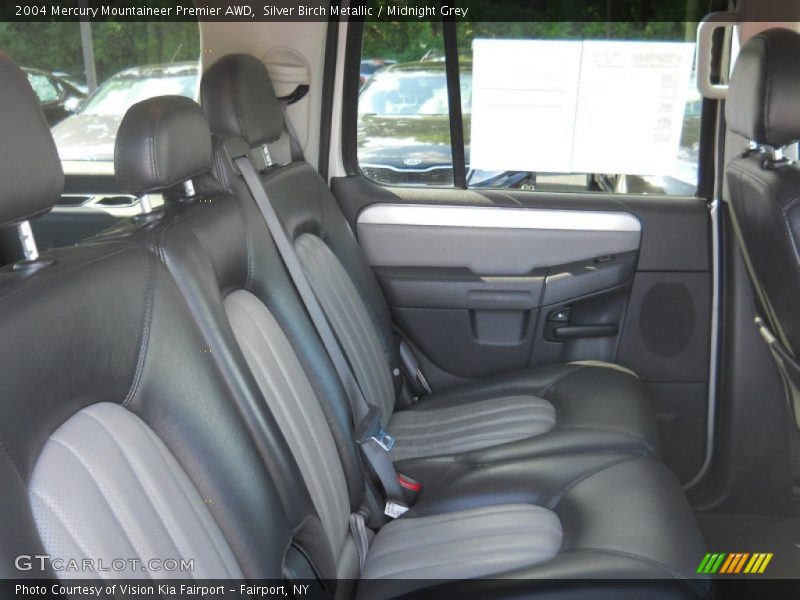 Silver Birch Metallic / Midnight Grey 2004 Mercury Mountaineer Premier AWD