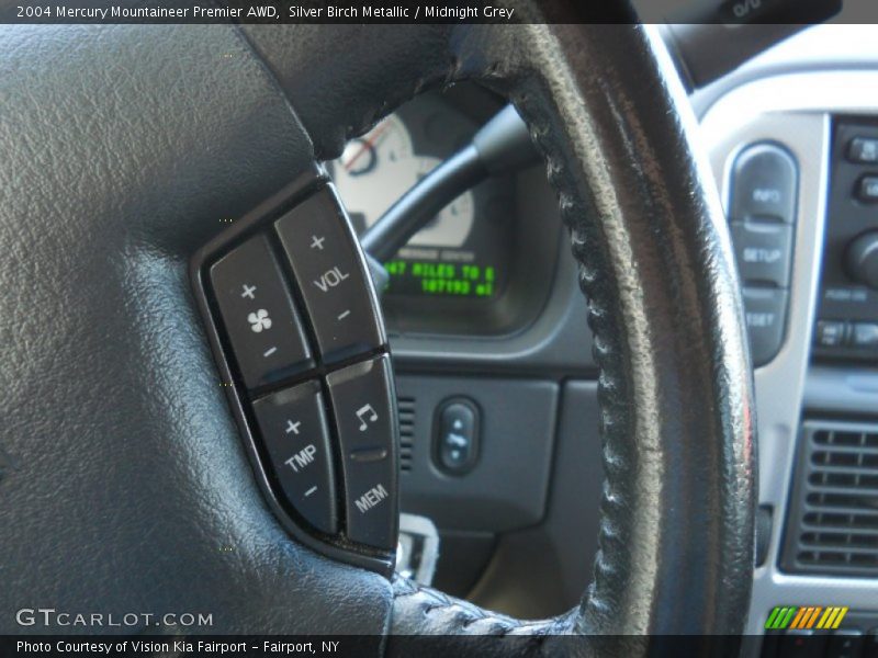 Silver Birch Metallic / Midnight Grey 2004 Mercury Mountaineer Premier AWD