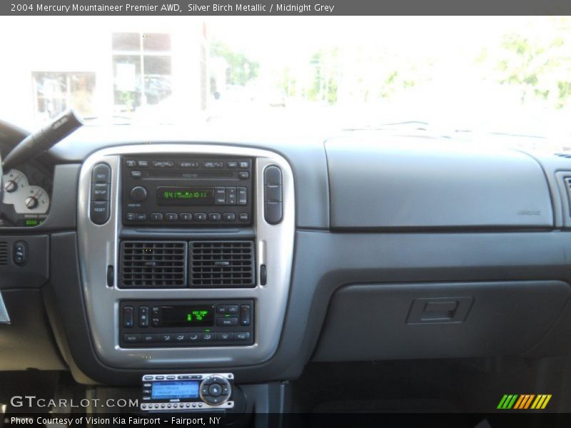 Silver Birch Metallic / Midnight Grey 2004 Mercury Mountaineer Premier AWD