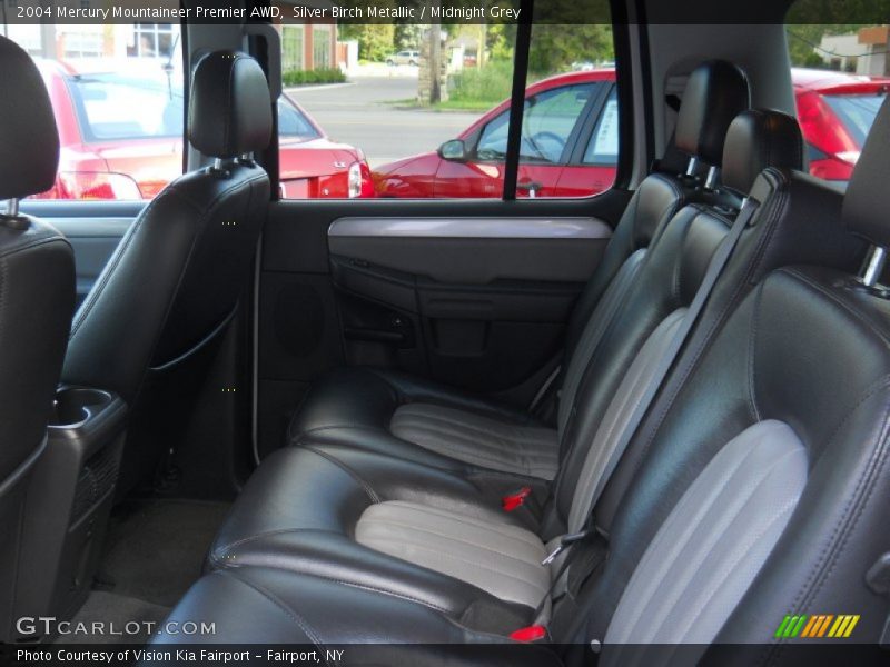 Silver Birch Metallic / Midnight Grey 2004 Mercury Mountaineer Premier AWD