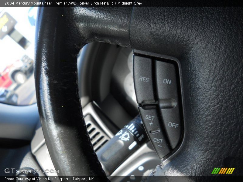 Silver Birch Metallic / Midnight Grey 2004 Mercury Mountaineer Premier AWD