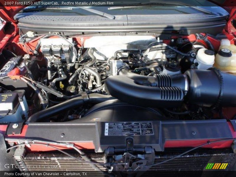 Redfire Metallic / Medium Flint 2007 Ford F150 XLT SuperCab