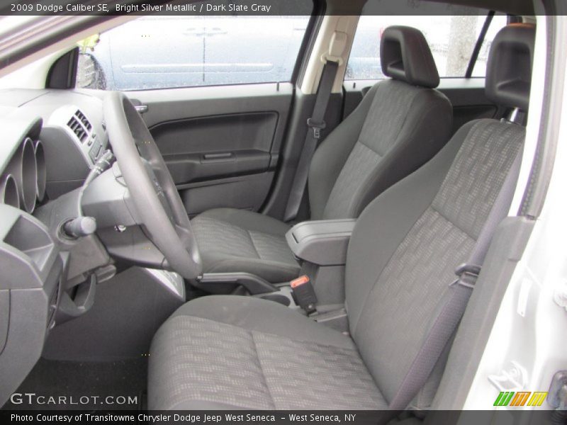 Bright Silver Metallic / Dark Slate Gray 2009 Dodge Caliber SE