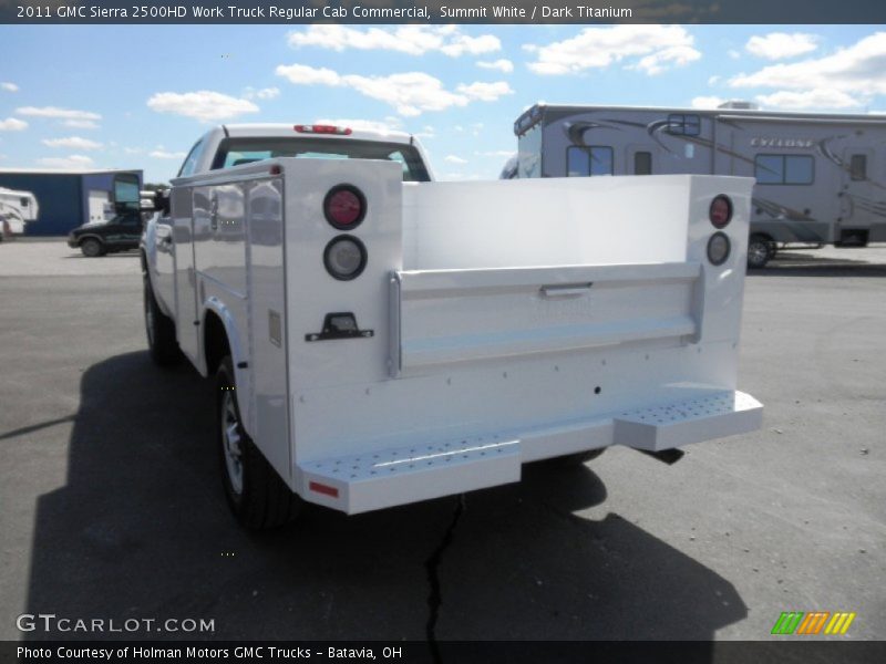 Summit White / Dark Titanium 2011 GMC Sierra 2500HD Work Truck Regular Cab Commercial