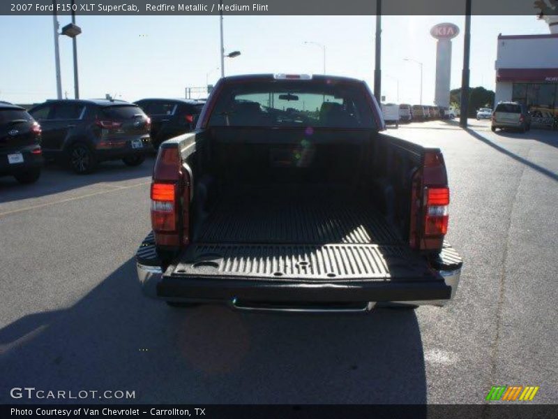 Redfire Metallic / Medium Flint 2007 Ford F150 XLT SuperCab