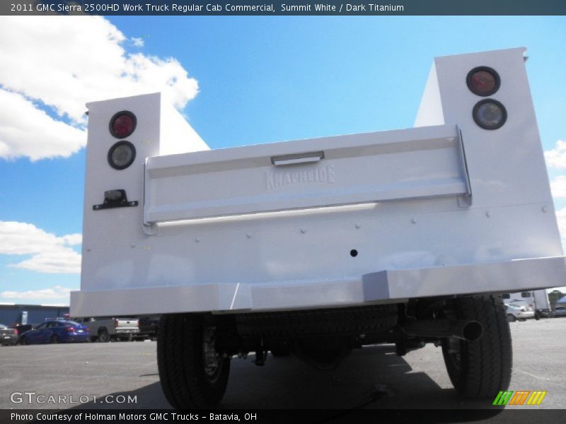 Summit White / Dark Titanium 2011 GMC Sierra 2500HD Work Truck Regular Cab Commercial