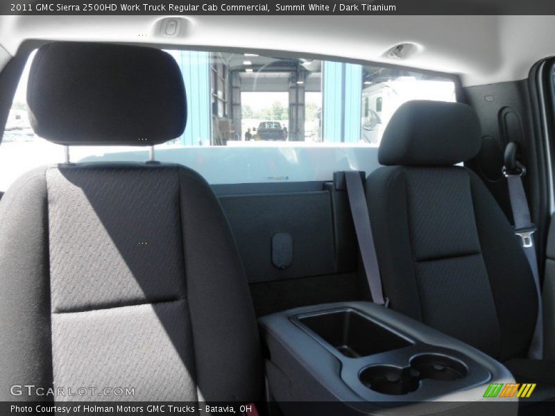 Summit White / Dark Titanium 2011 GMC Sierra 2500HD Work Truck Regular Cab Commercial