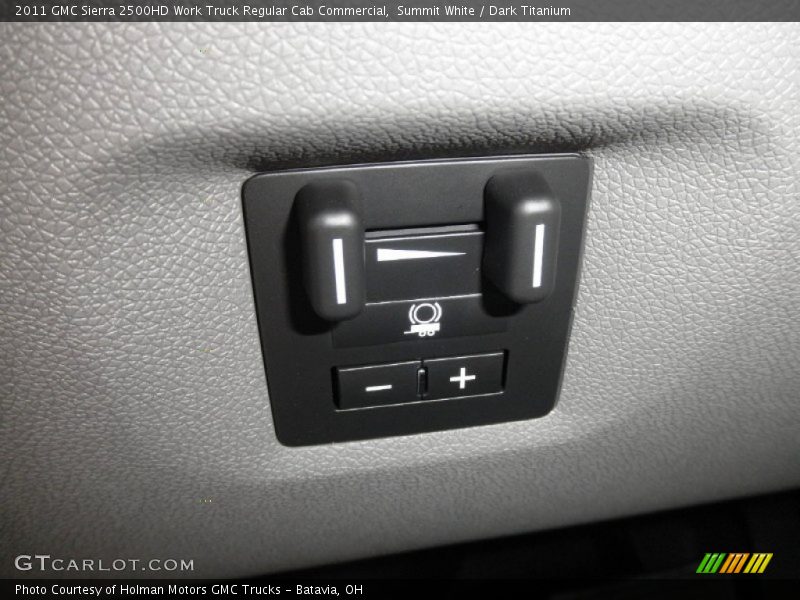 Summit White / Dark Titanium 2011 GMC Sierra 2500HD Work Truck Regular Cab Commercial