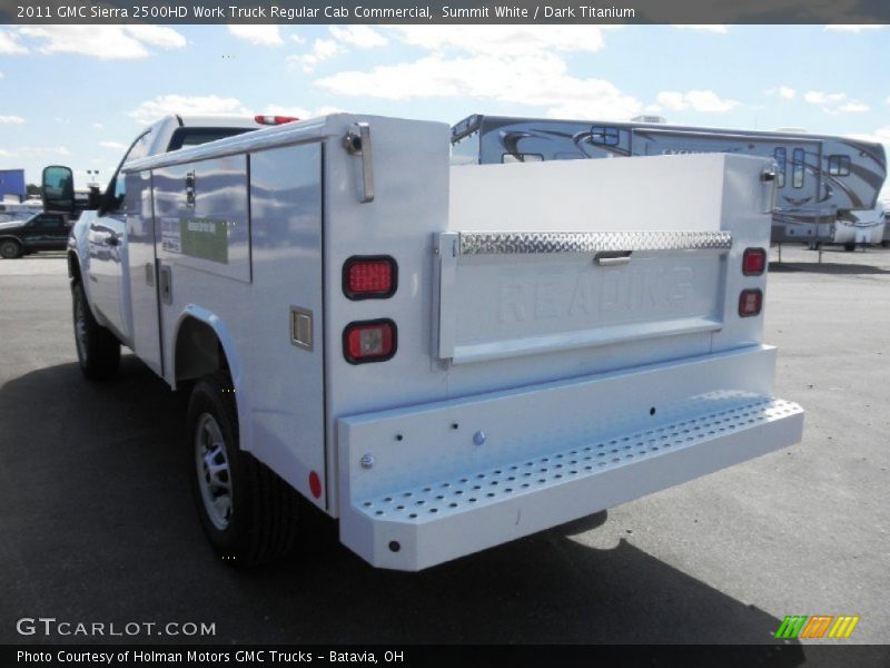 Summit White / Dark Titanium 2011 GMC Sierra 2500HD Work Truck Regular Cab Commercial