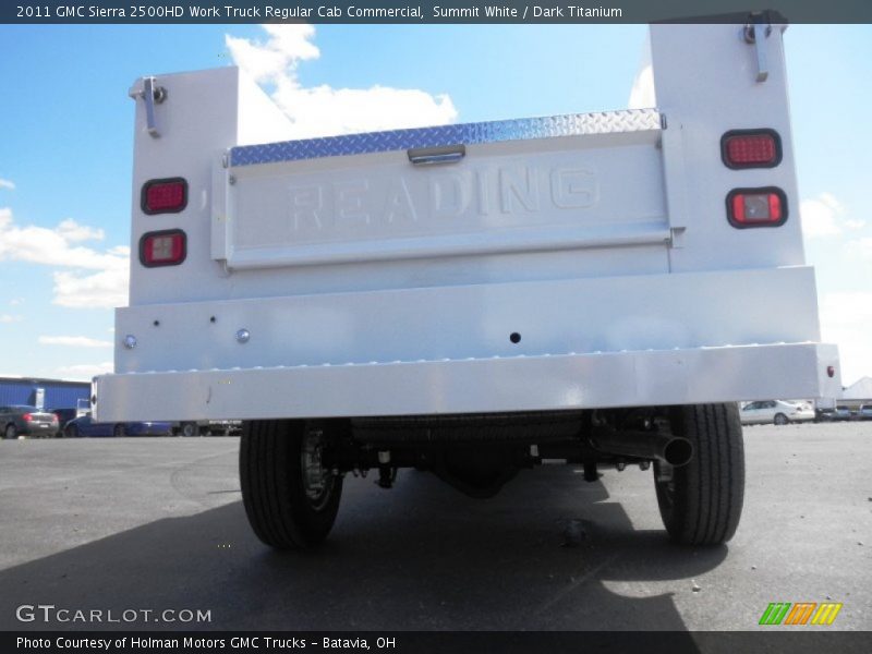 Summit White / Dark Titanium 2011 GMC Sierra 2500HD Work Truck Regular Cab Commercial