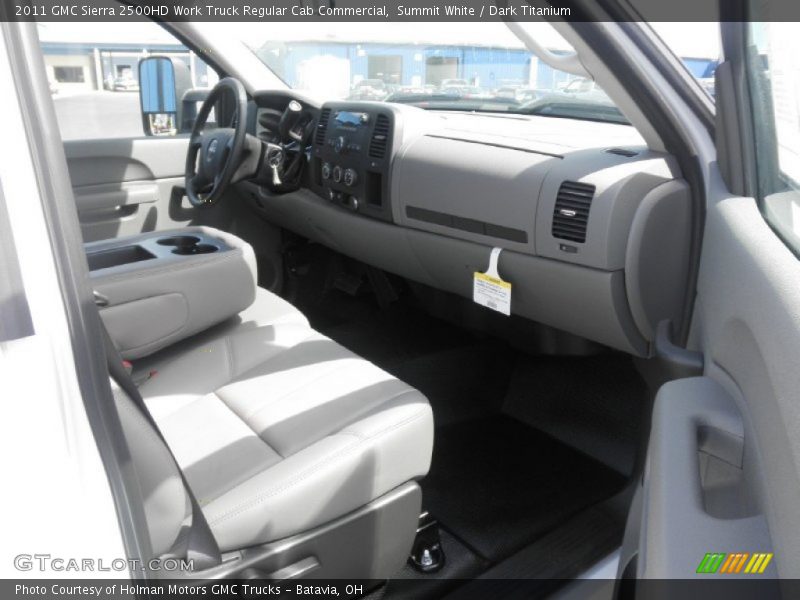 Summit White / Dark Titanium 2011 GMC Sierra 2500HD Work Truck Regular Cab Commercial