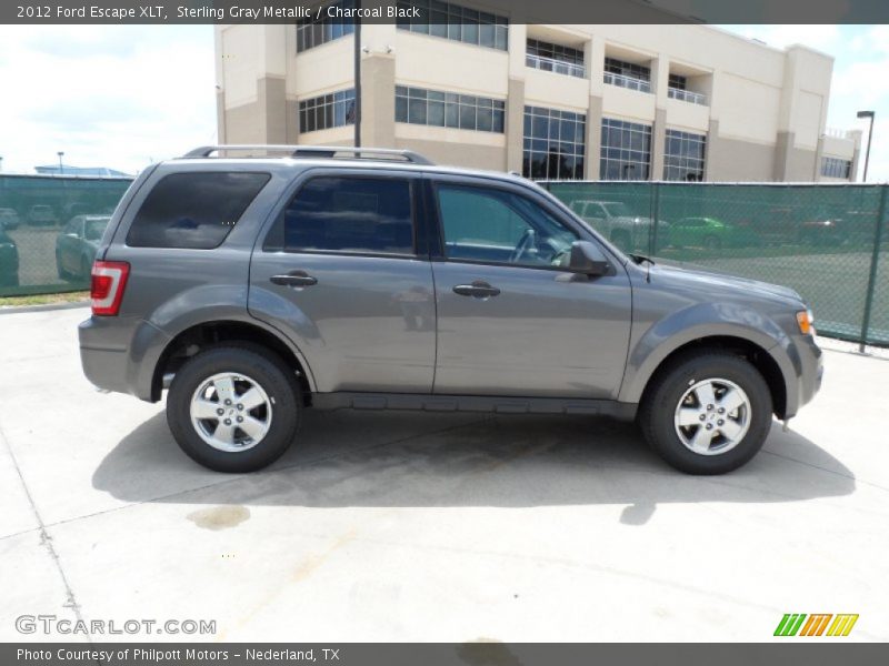 Sterling Gray Metallic / Charcoal Black 2012 Ford Escape XLT