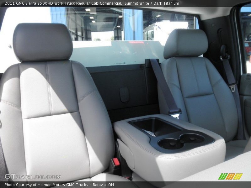 Summit White / Dark Titanium 2011 GMC Sierra 2500HD Work Truck Regular Cab Commercial