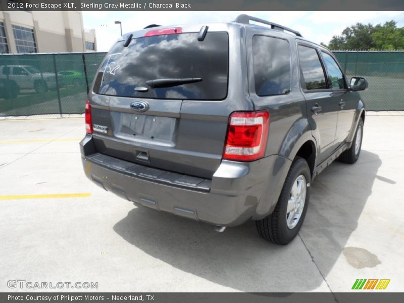 Sterling Gray Metallic / Charcoal Black 2012 Ford Escape XLT
