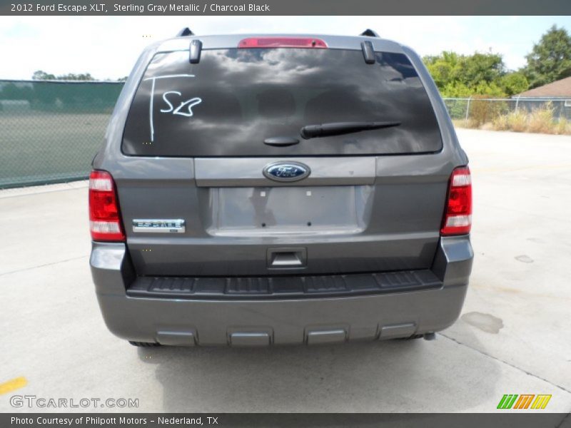 Sterling Gray Metallic / Charcoal Black 2012 Ford Escape XLT