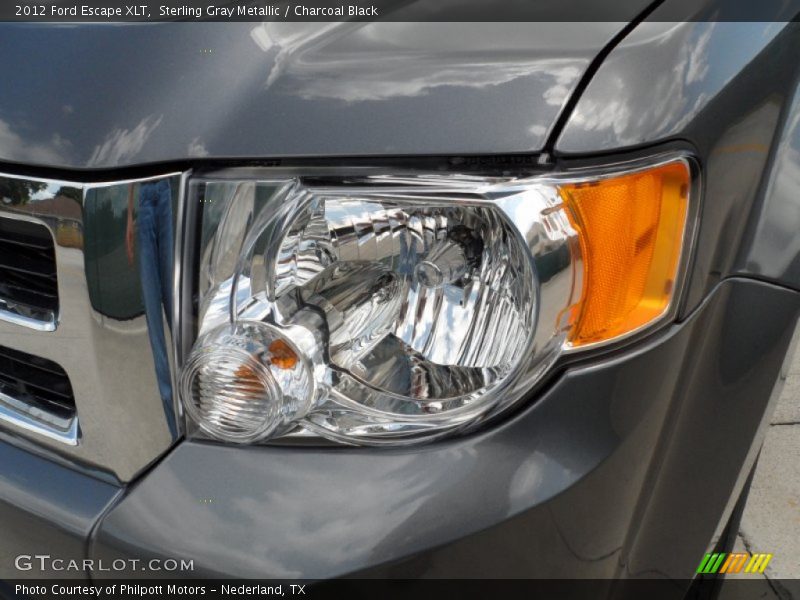 Sterling Gray Metallic / Charcoal Black 2012 Ford Escape XLT