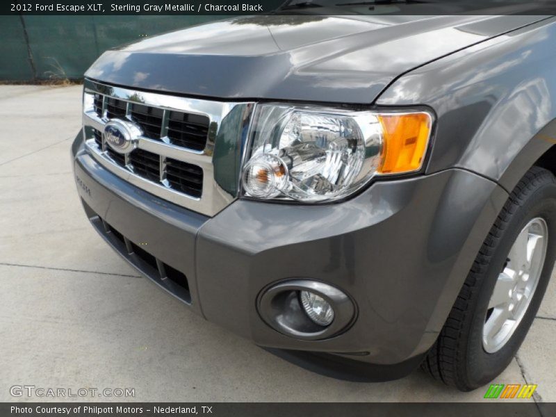 Sterling Gray Metallic / Charcoal Black 2012 Ford Escape XLT