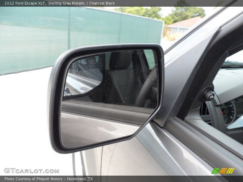 Sterling Gray Metallic / Charcoal Black 2012 Ford Escape XLT