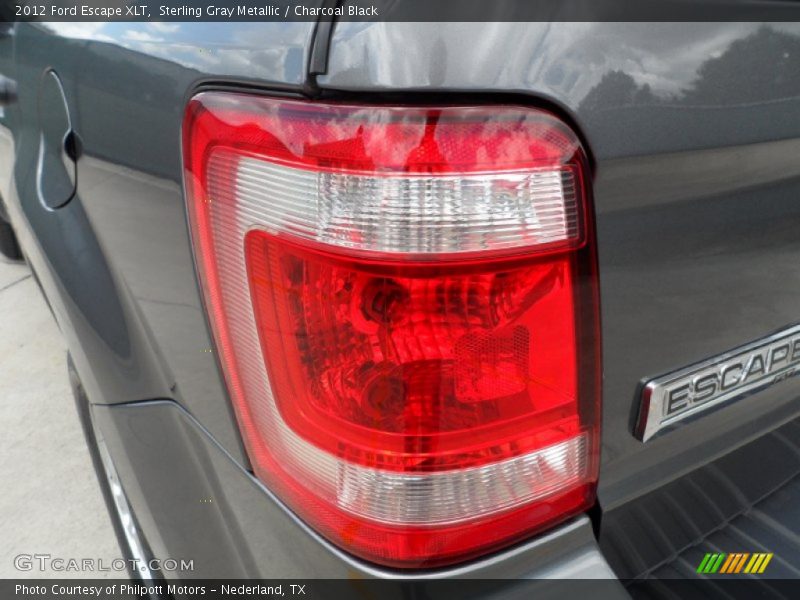 Sterling Gray Metallic / Charcoal Black 2012 Ford Escape XLT