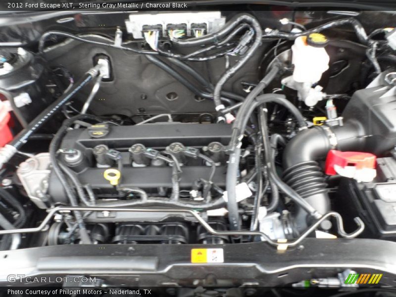 Sterling Gray Metallic / Charcoal Black 2012 Ford Escape XLT