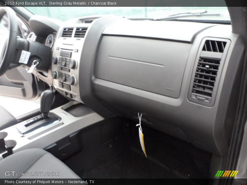Sterling Gray Metallic / Charcoal Black 2012 Ford Escape XLT