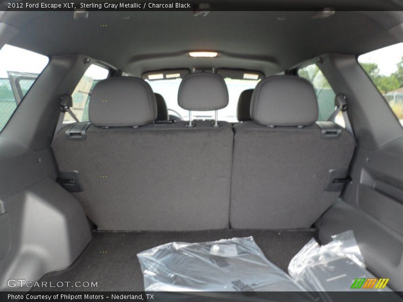 Sterling Gray Metallic / Charcoal Black 2012 Ford Escape XLT