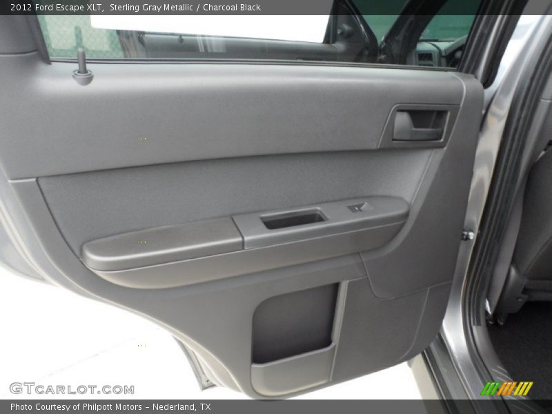 Sterling Gray Metallic / Charcoal Black 2012 Ford Escape XLT