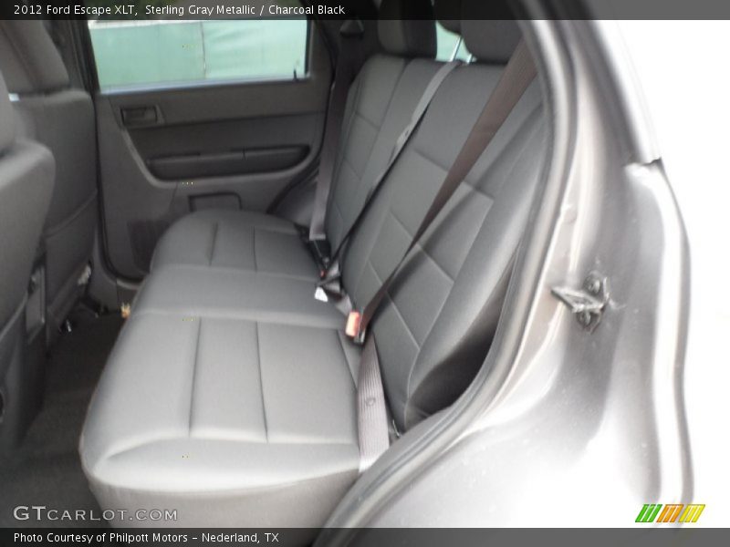 Sterling Gray Metallic / Charcoal Black 2012 Ford Escape XLT