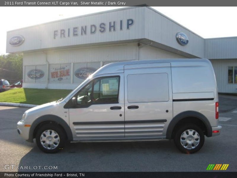 Silver Metallic / Dark Grey 2011 Ford Transit Connect XLT Cargo Van