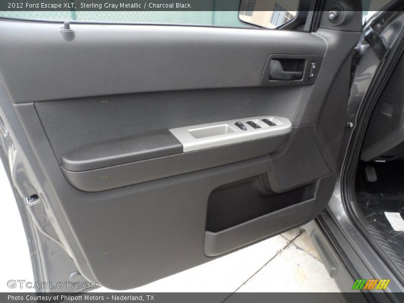 Sterling Gray Metallic / Charcoal Black 2012 Ford Escape XLT