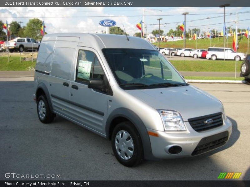 Silver Metallic / Dark Grey 2011 Ford Transit Connect XLT Cargo Van