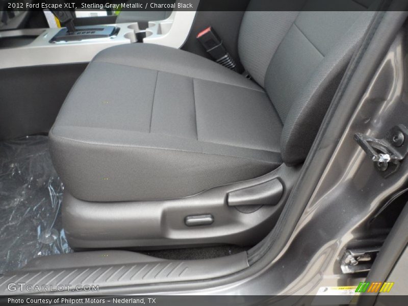 Sterling Gray Metallic / Charcoal Black 2012 Ford Escape XLT