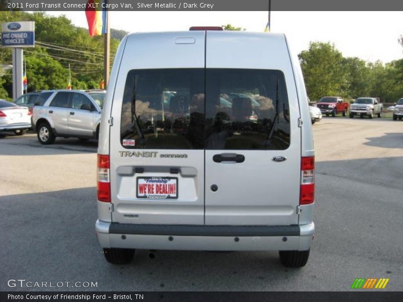 Silver Metallic / Dark Grey 2011 Ford Transit Connect XLT Cargo Van