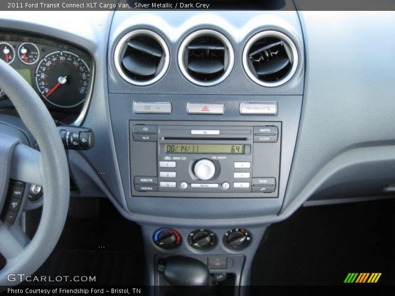 Controls of 2011 Transit Connect XLT Cargo Van