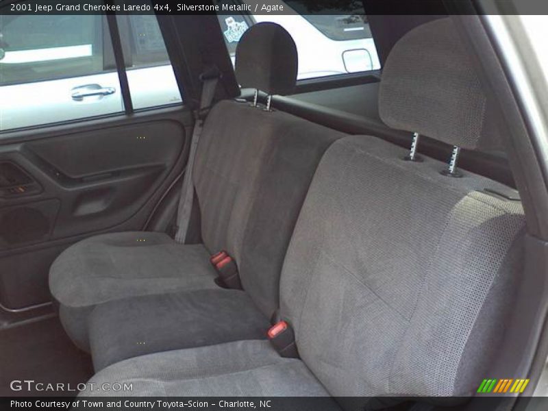 Silverstone Metallic / Agate 2001 Jeep Grand Cherokee Laredo 4x4
