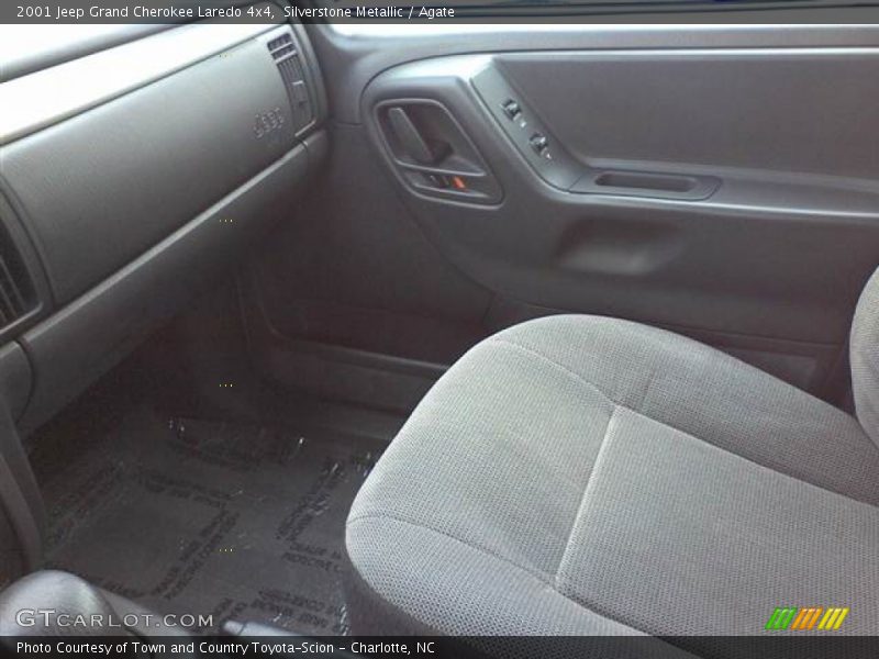 Silverstone Metallic / Agate 2001 Jeep Grand Cherokee Laredo 4x4
