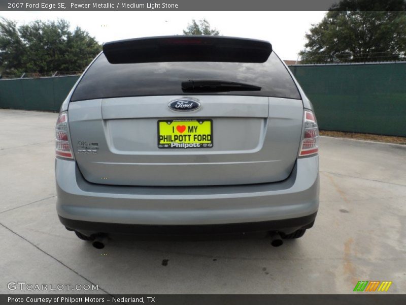 Pewter Metallic / Medium Light Stone 2007 Ford Edge SE