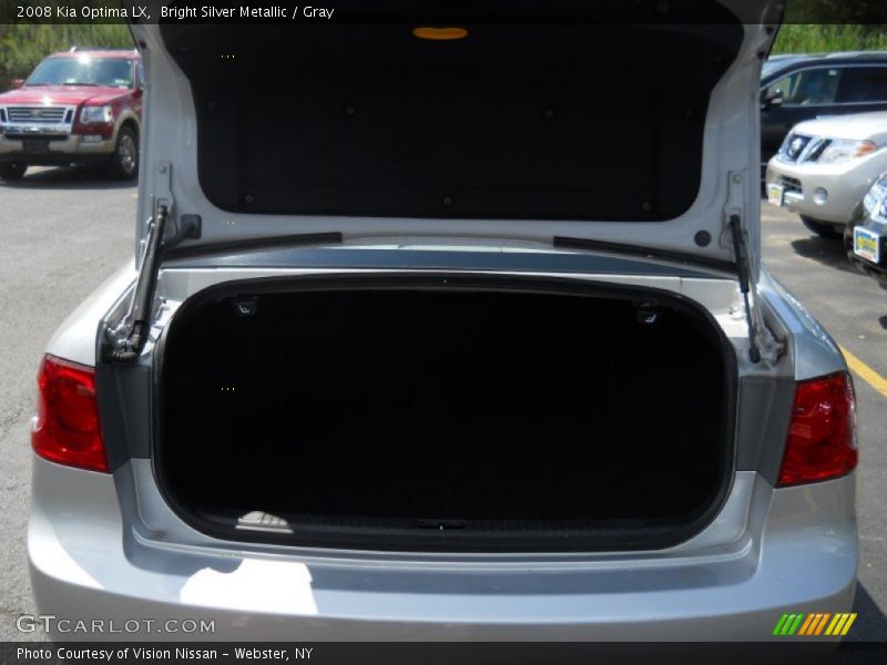 Bright Silver Metallic / Gray 2008 Kia Optima LX