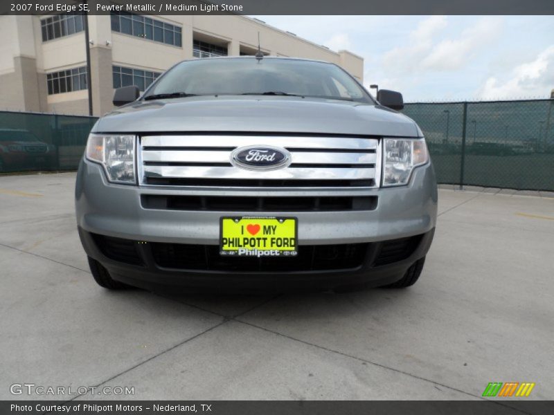 Pewter Metallic / Medium Light Stone 2007 Ford Edge SE