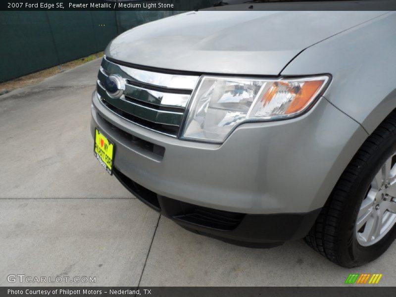 Pewter Metallic / Medium Light Stone 2007 Ford Edge SE