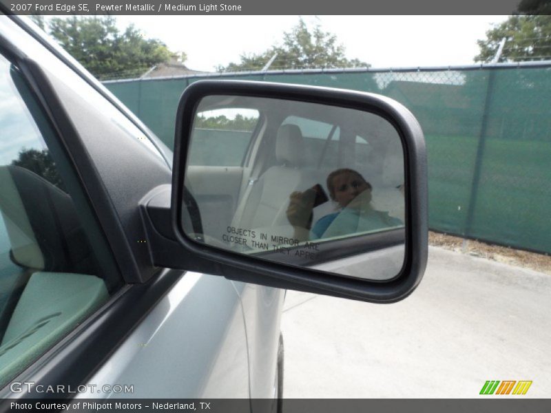 Pewter Metallic / Medium Light Stone 2007 Ford Edge SE