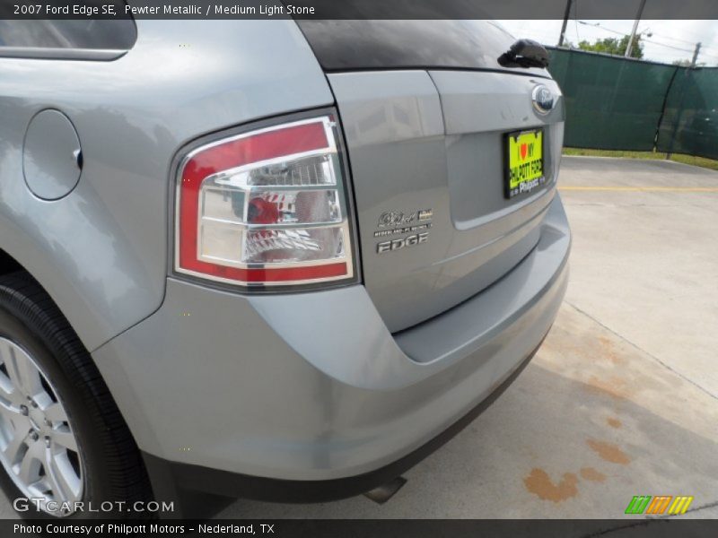 Pewter Metallic / Medium Light Stone 2007 Ford Edge SE