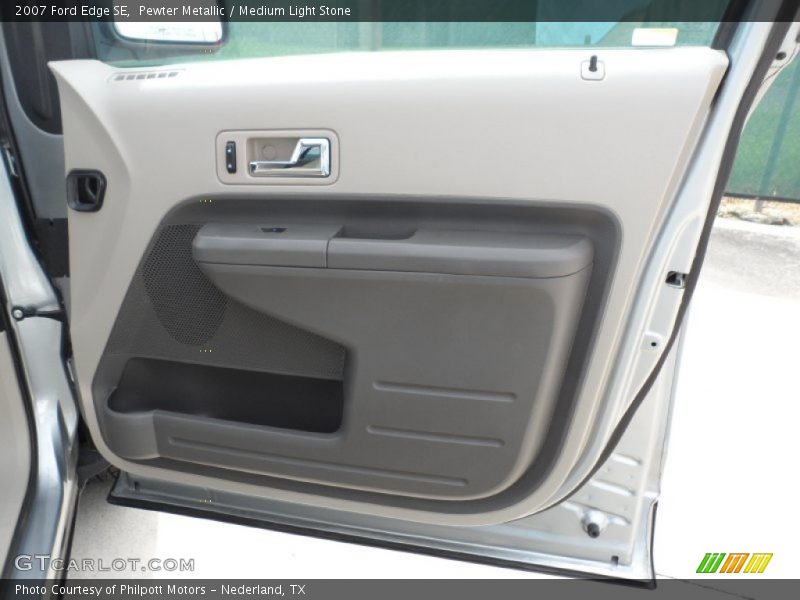Pewter Metallic / Medium Light Stone 2007 Ford Edge SE