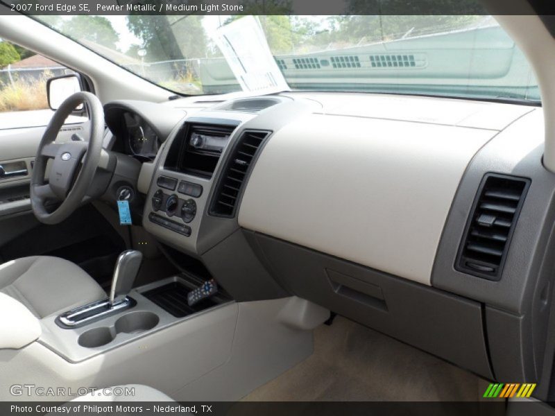 Pewter Metallic / Medium Light Stone 2007 Ford Edge SE