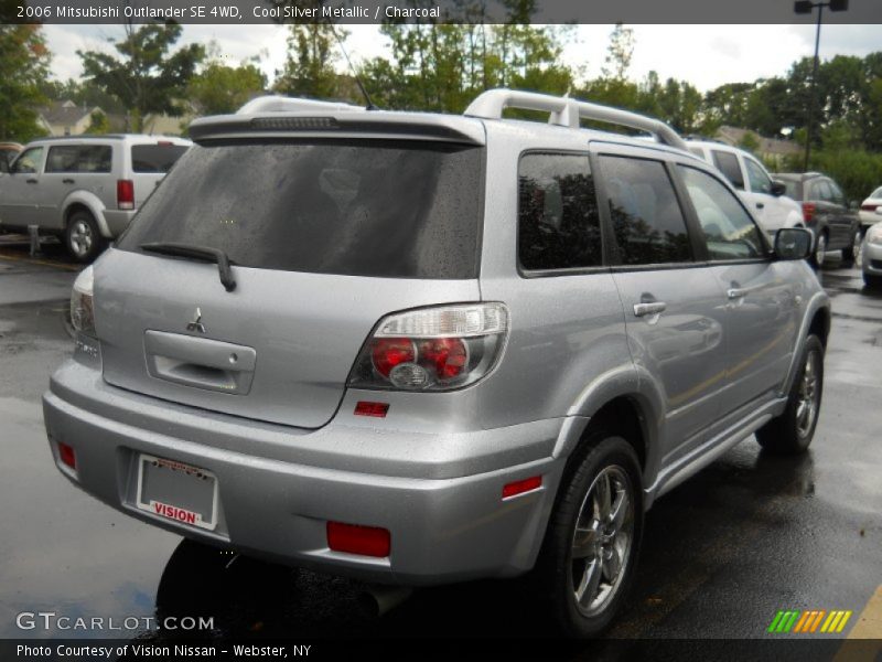 Cool Silver Metallic / Charcoal 2006 Mitsubishi Outlander SE 4WD