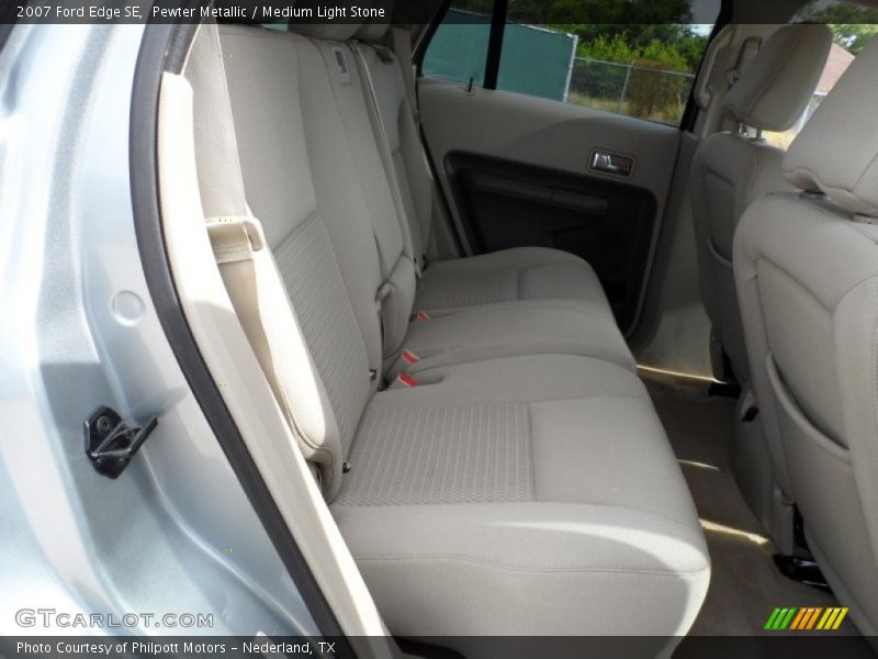 Pewter Metallic / Medium Light Stone 2007 Ford Edge SE