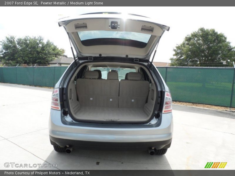 Pewter Metallic / Medium Light Stone 2007 Ford Edge SE