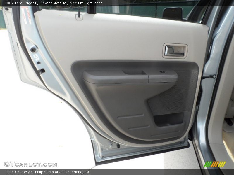 Pewter Metallic / Medium Light Stone 2007 Ford Edge SE