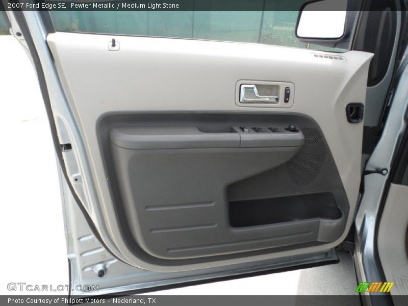 Pewter Metallic / Medium Light Stone 2007 Ford Edge SE