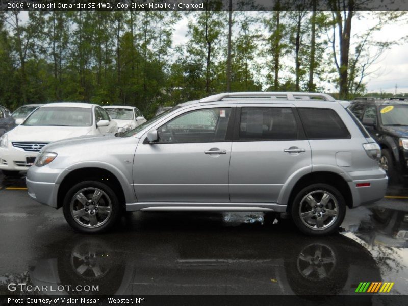 Cool Silver Metallic / Charcoal 2006 Mitsubishi Outlander SE 4WD
